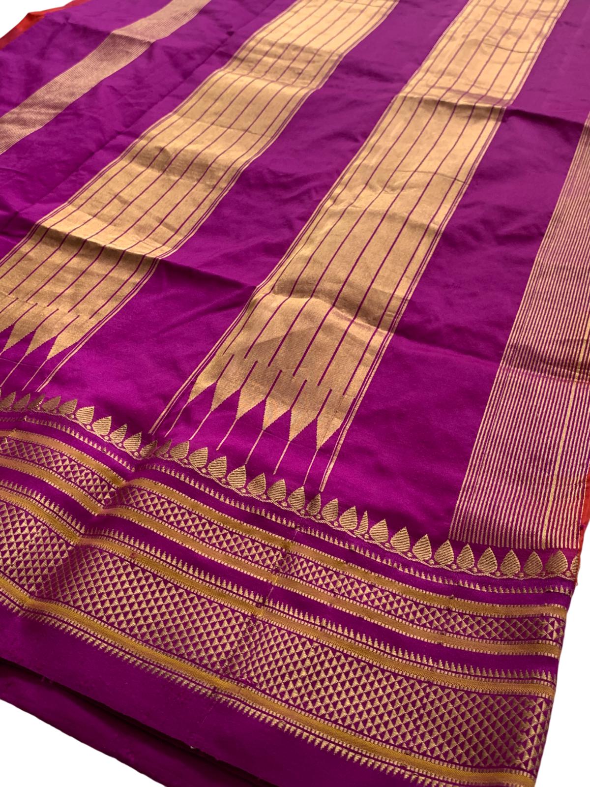 Wedding Saree Ilkal Silk Saree Traditional Sari for Women Festival Saree