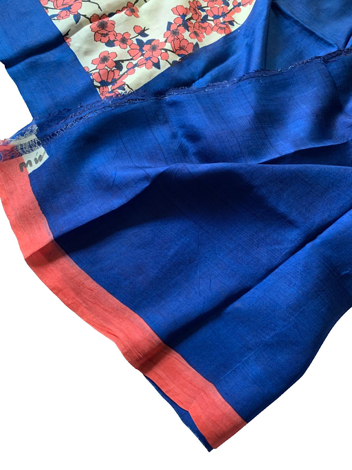 Partywear Saree Pure Silk Saree Occasion Soft Silk Floral Saree Lightweight Sari