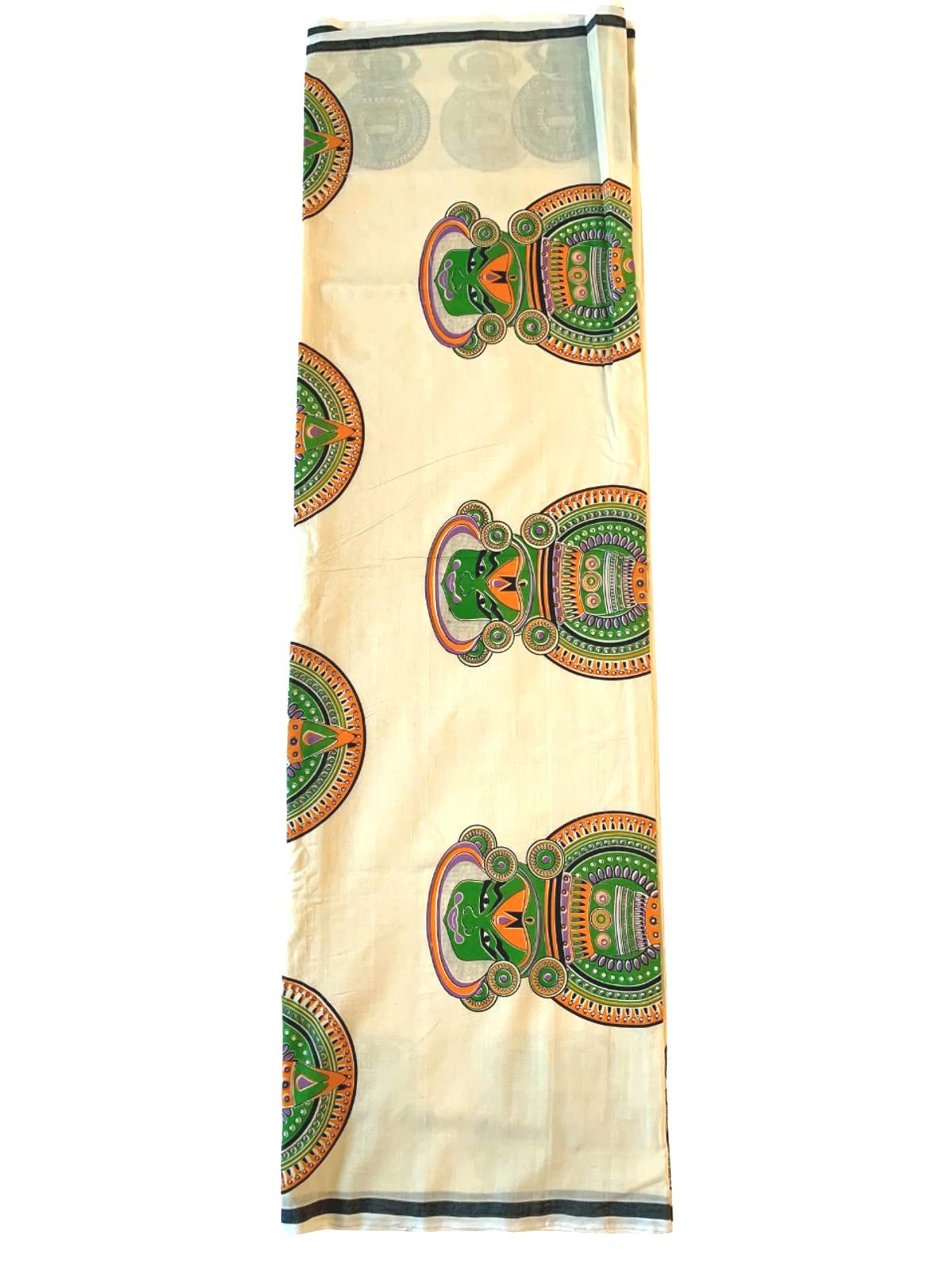 Onam Balaramapuram Handloom Set Saree Festival Saree Kerala Kasavu Saree