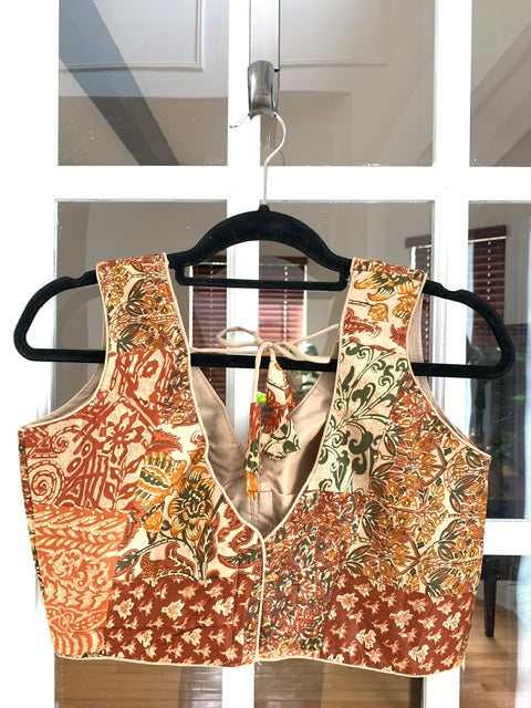 Sabyasachi Style Ethnic Printed Blouse