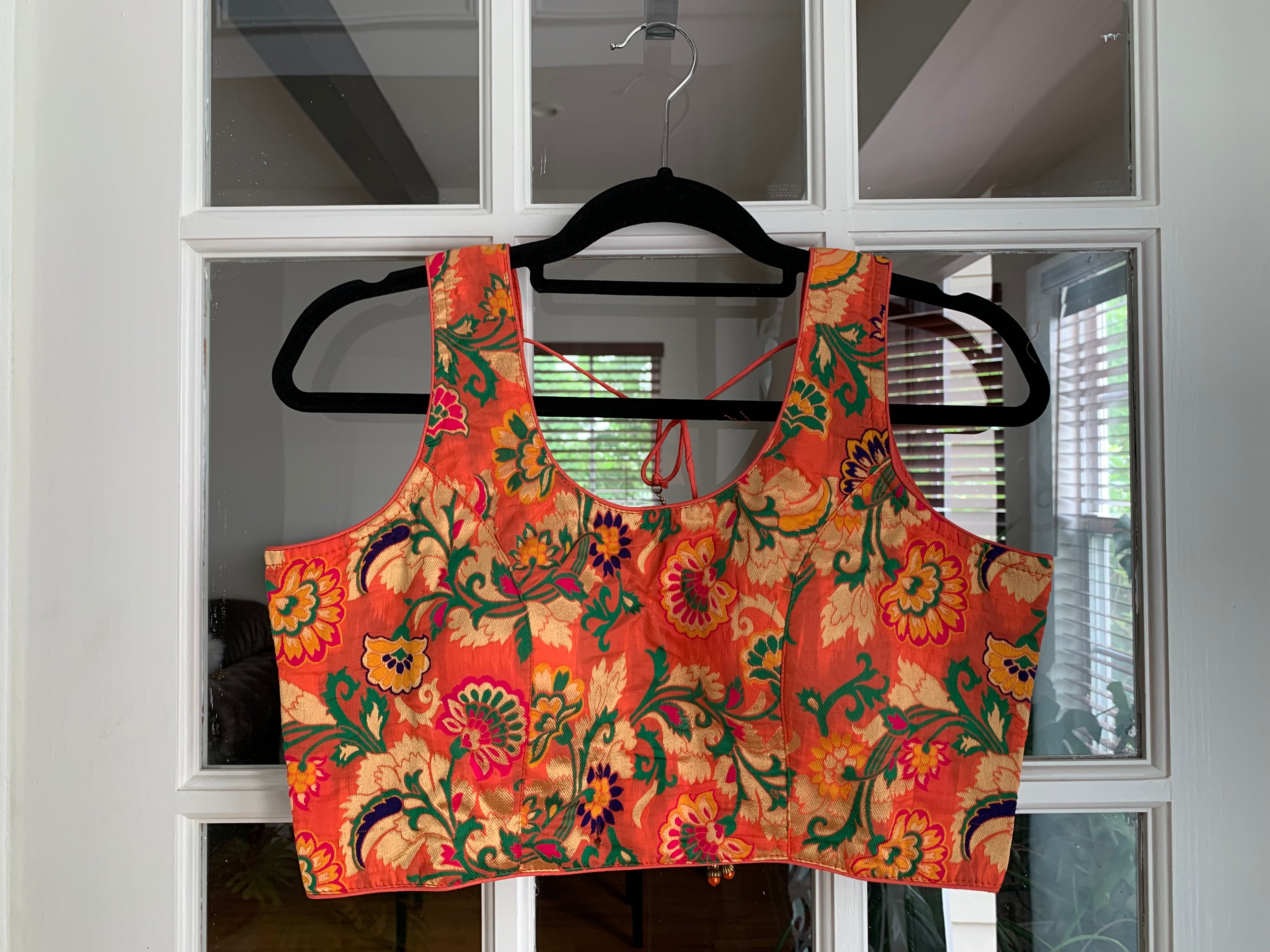 Floral Banarasi Blouse