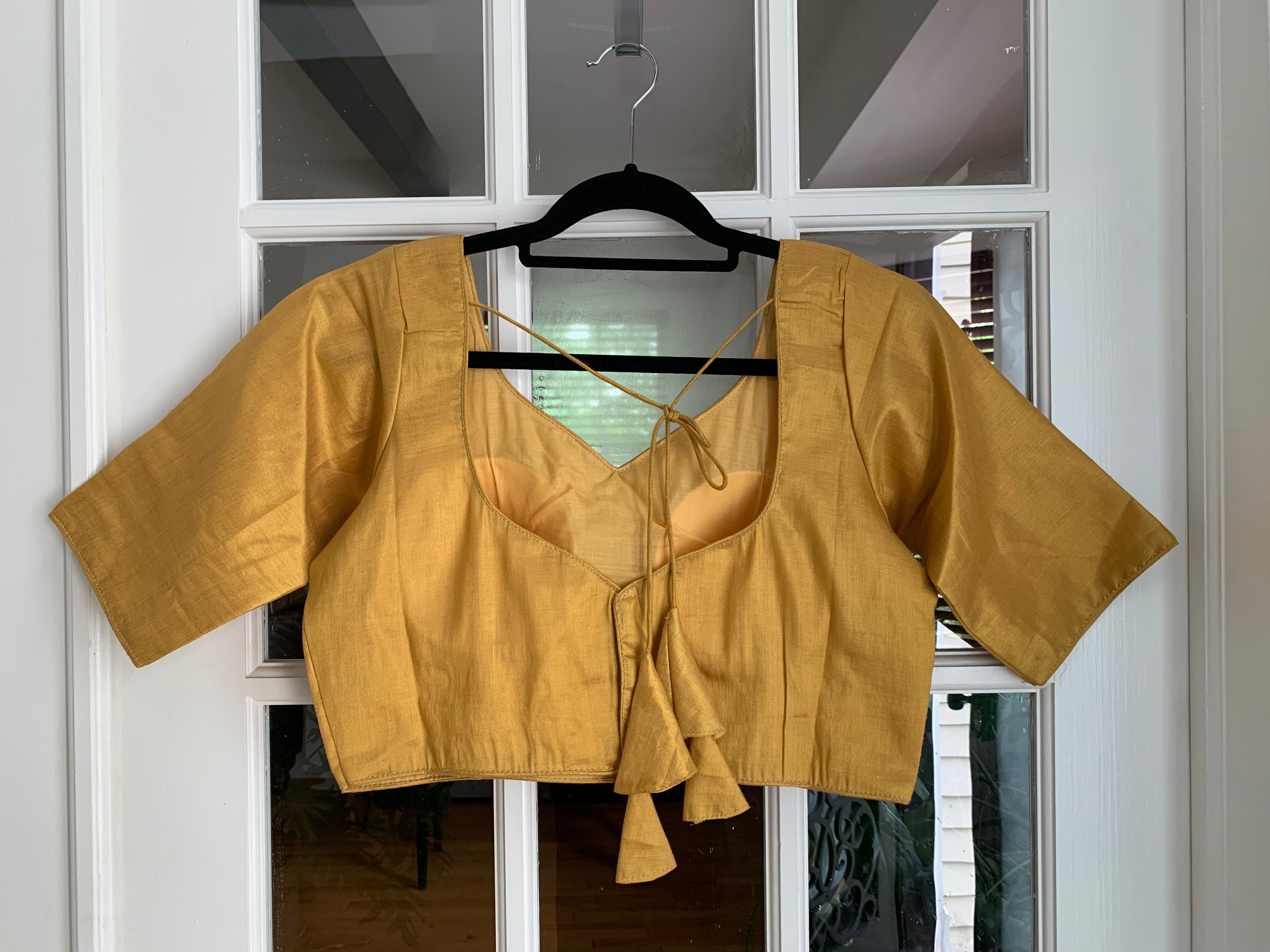 Solid Gold Blouse