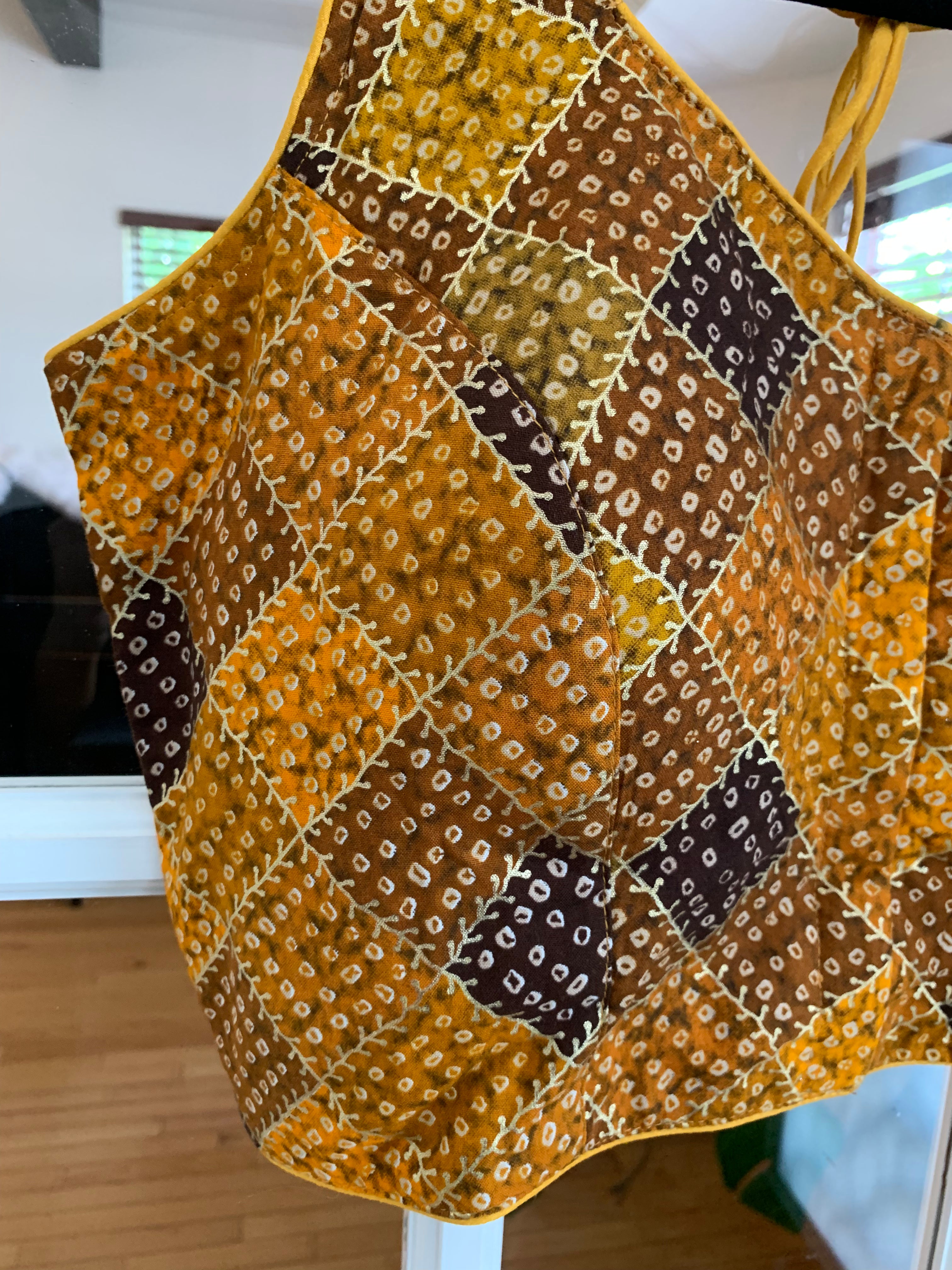 Turmeric Yellow Bandhani Design Blouse