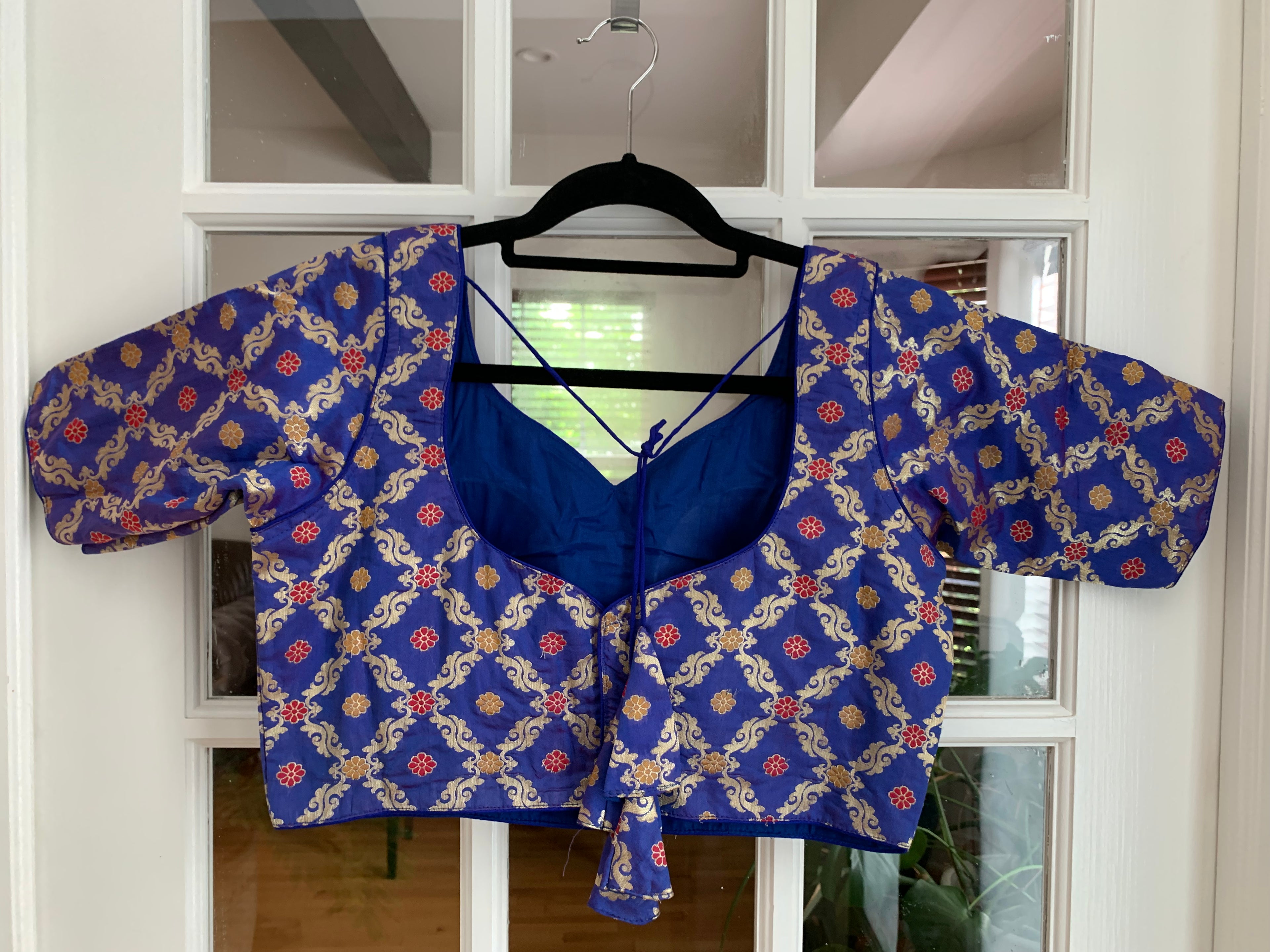 Floral Banarasi Brocade Blouse