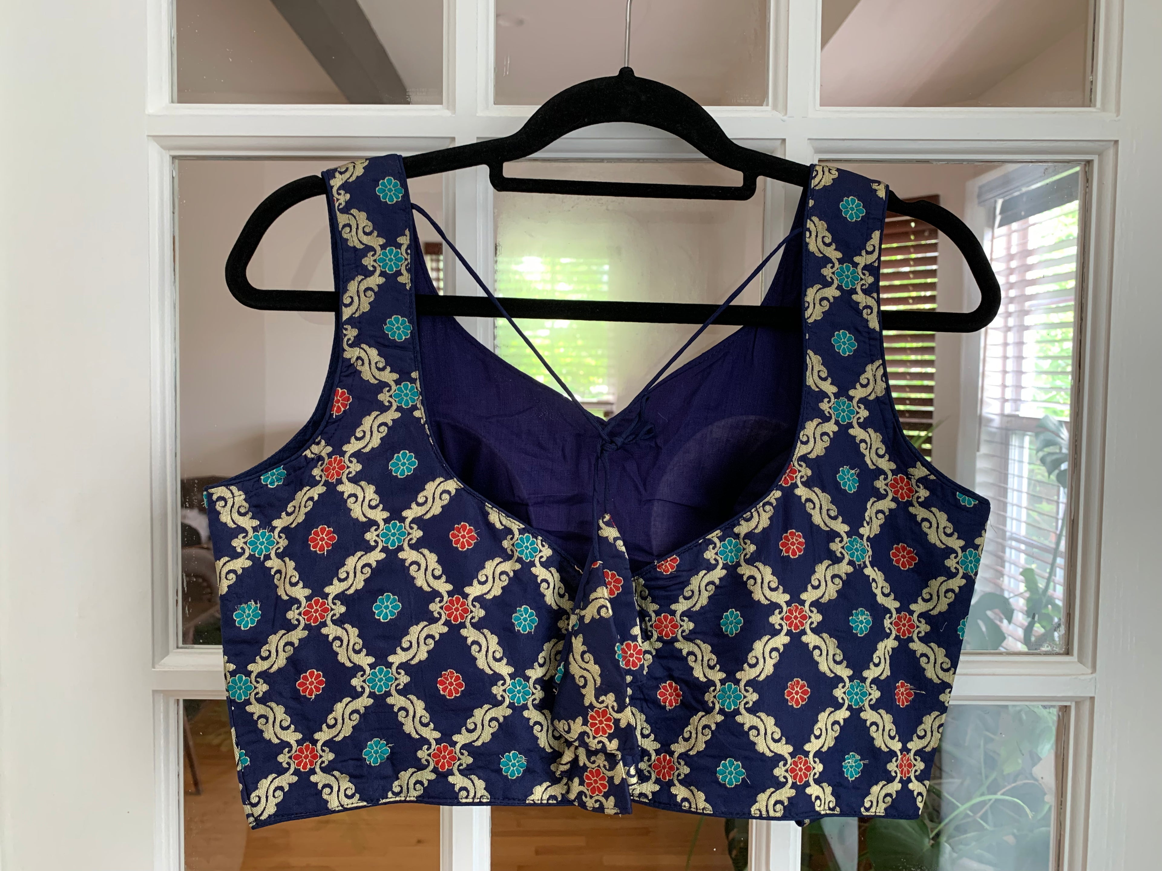 Floral Banarasi Brocade Blouse