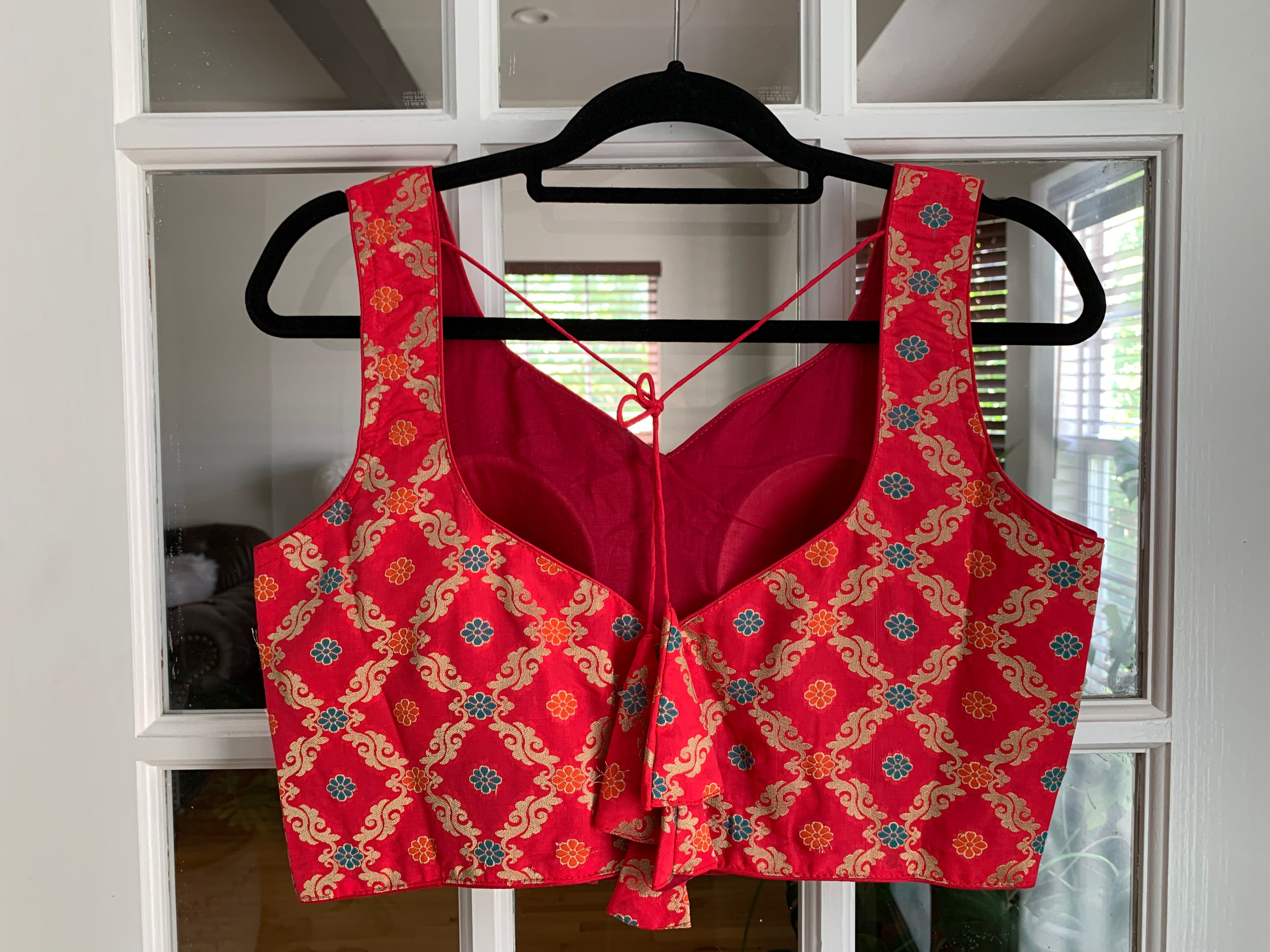 Floral Banarasi Brocade Blouse