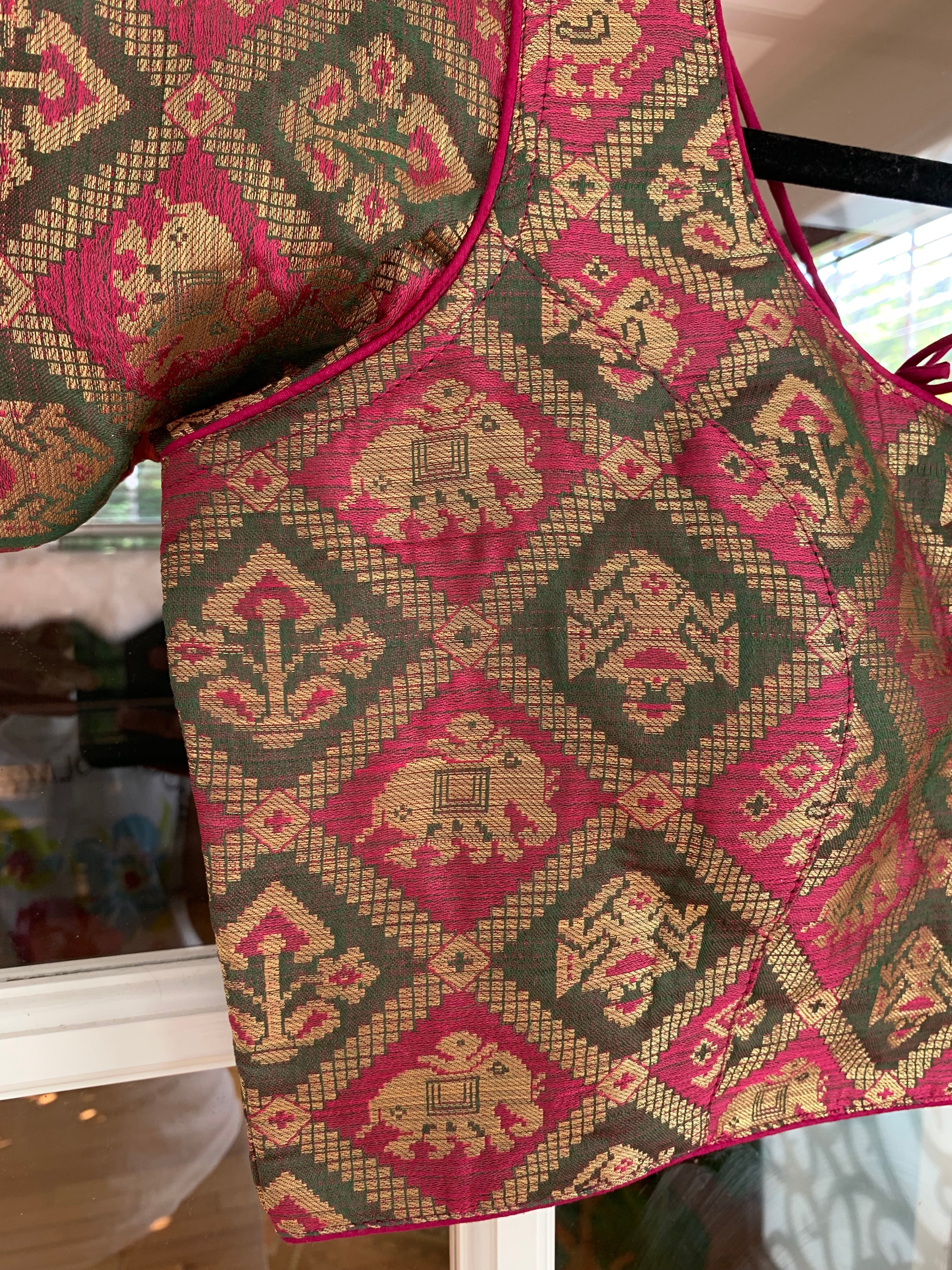 Patola Style Banarasi Brocade Blouse