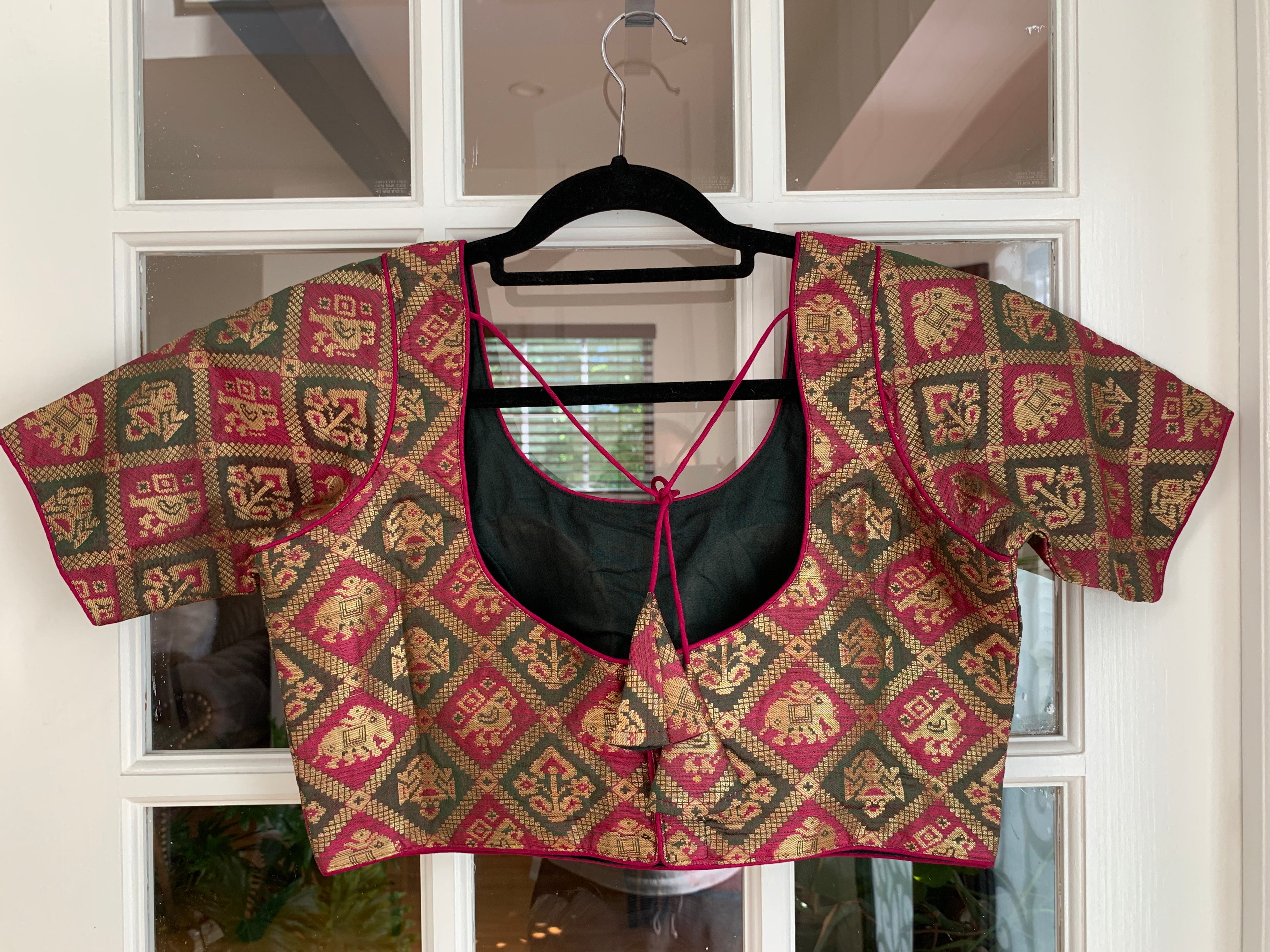 Patola Style Banarasi Brocade Blouse