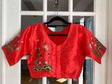 Load image into Gallery viewer, Pichwai Design Printed Blouse (Colors Available)