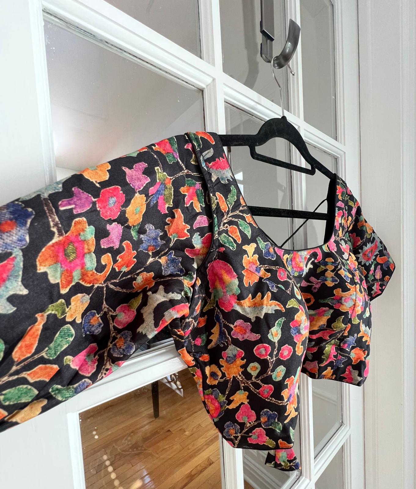 Floral Printed Blouse (Colors Available)