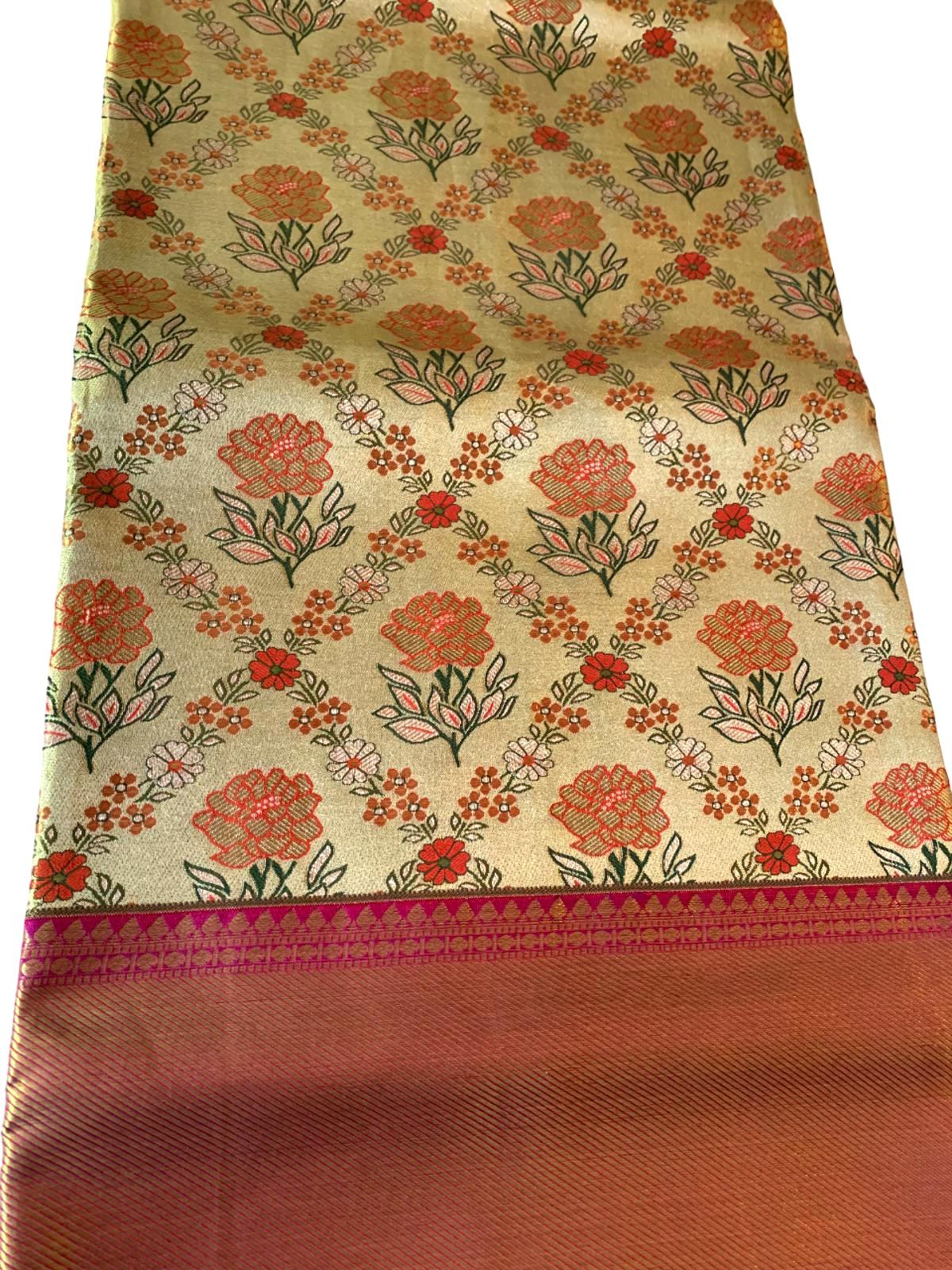 Bridal Wedding Brocade Kanchipuram Silk Saree