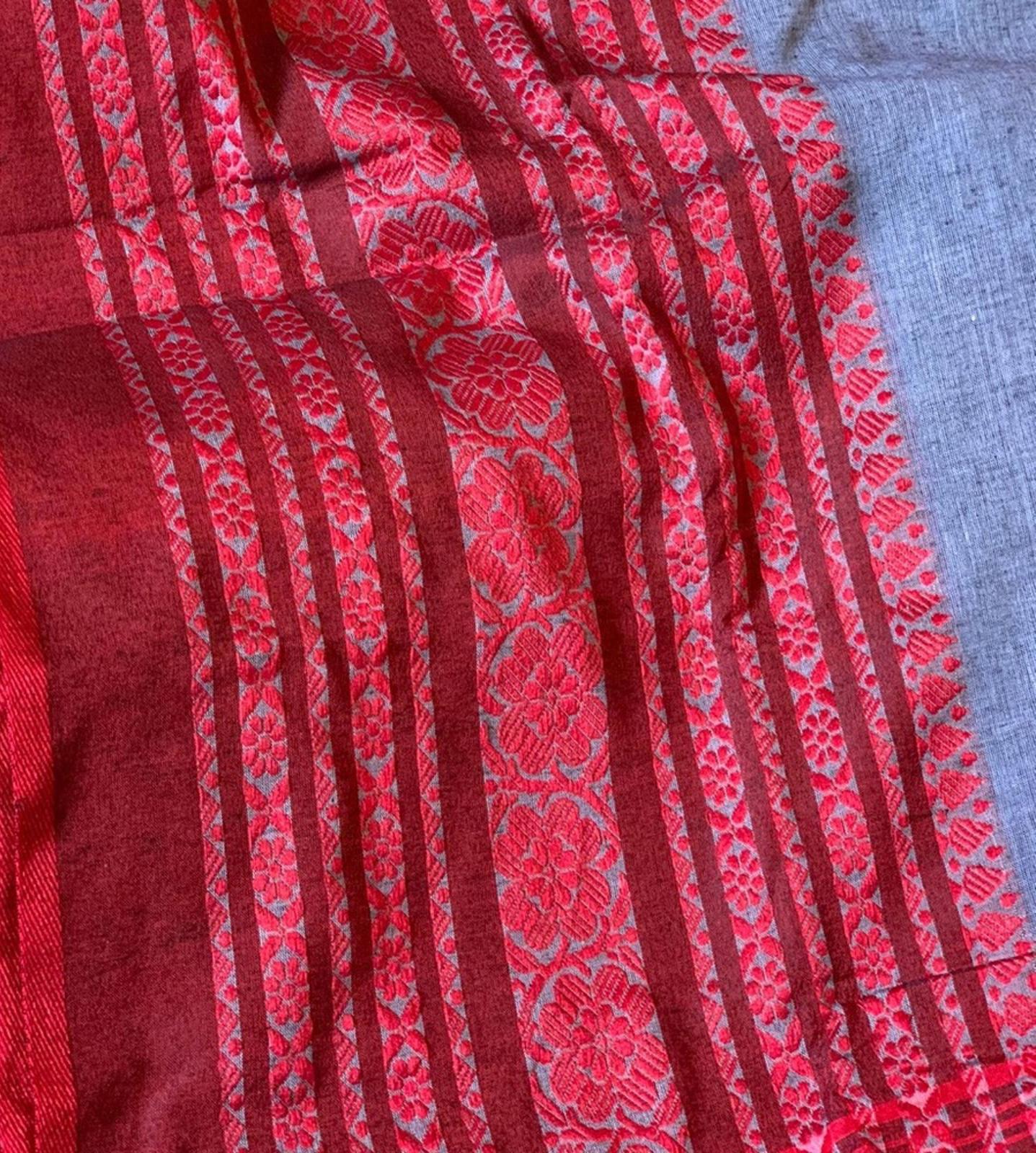 Casual Wear Cotton Saree Indian Sari Lightweight Ethnic Outfit for Women