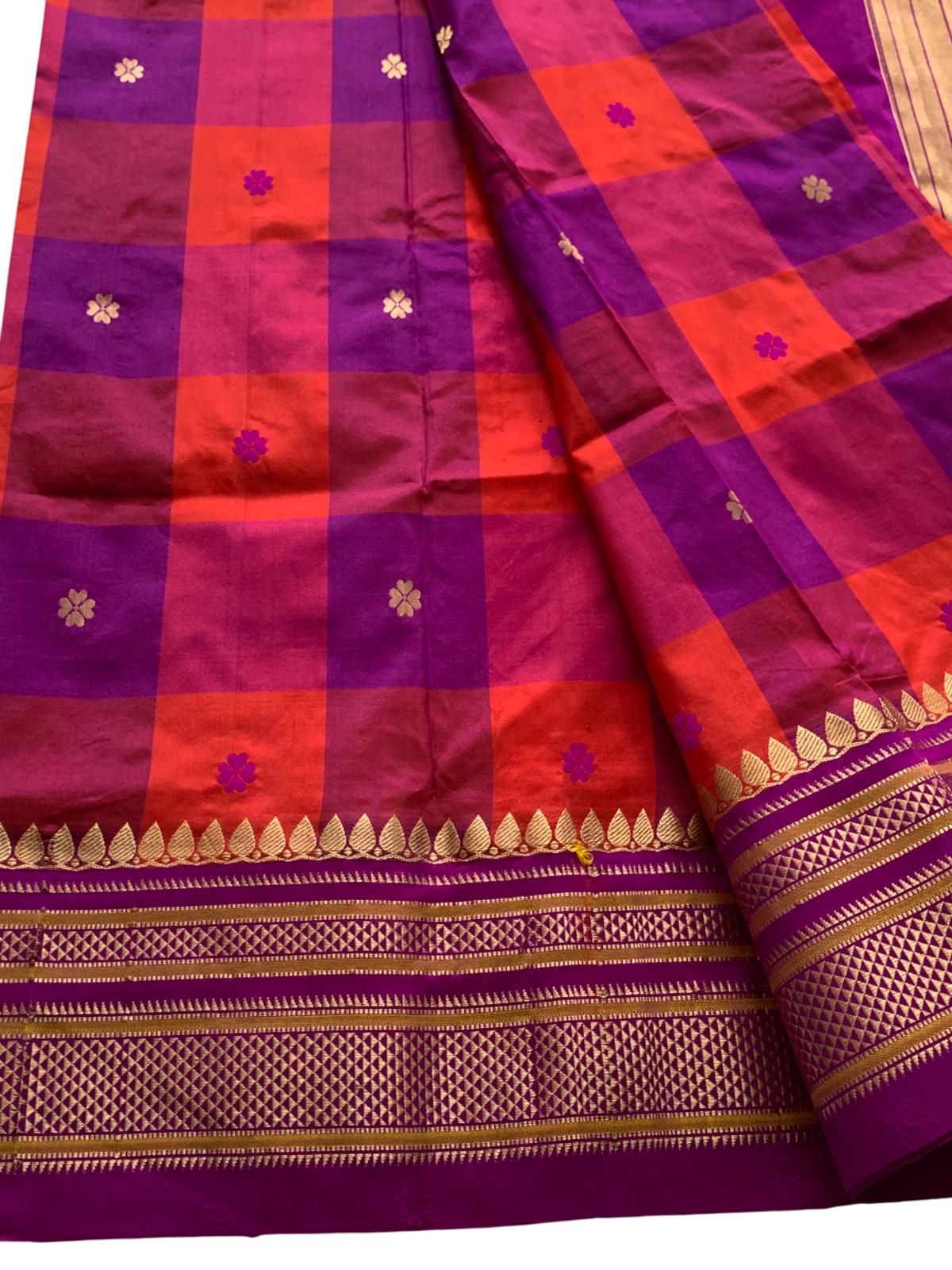 Wedding Saree Ilkal Silk Saree Traditional Sari for Women Festival Saree