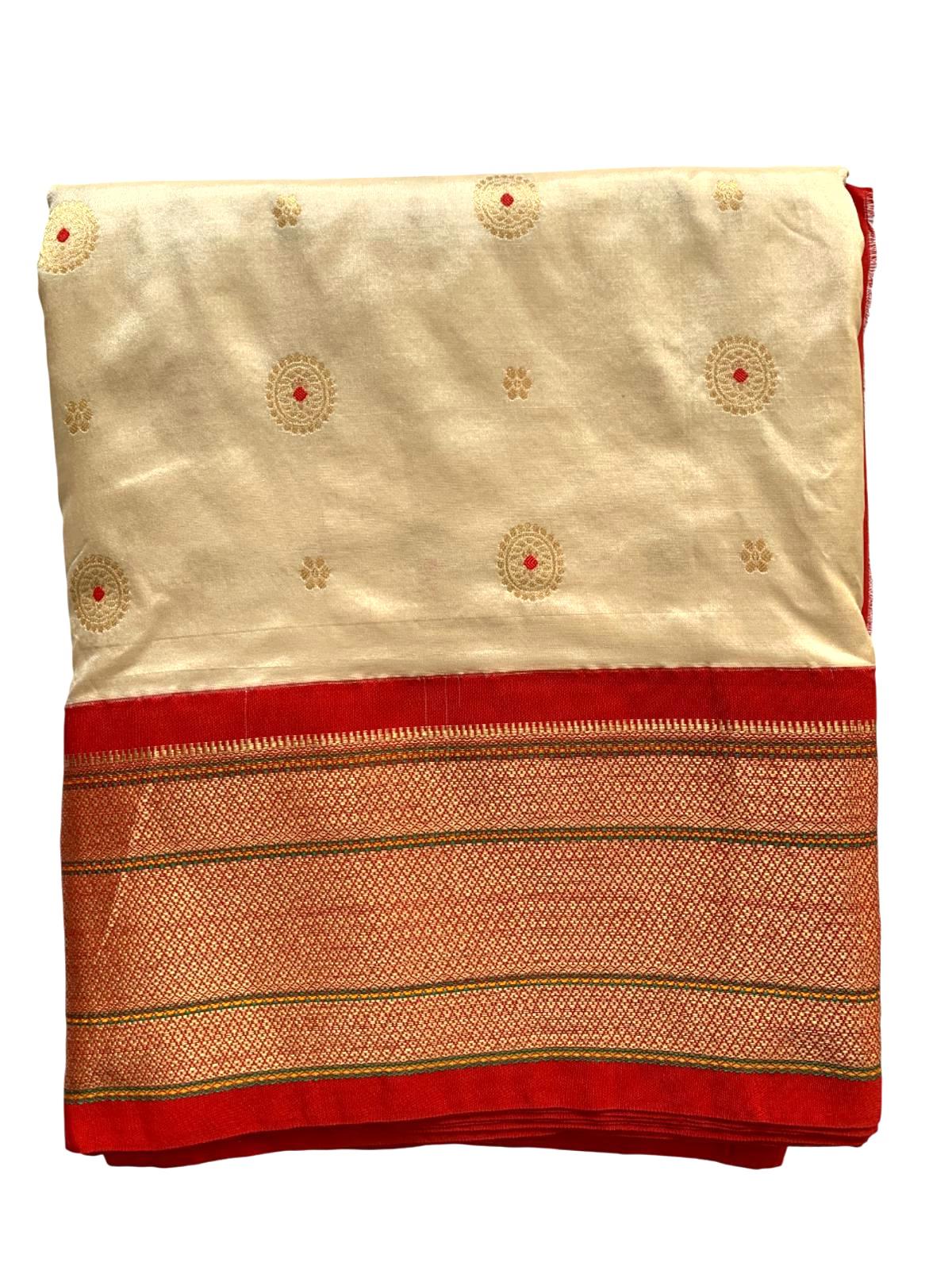 Wedding Saree Paithani Silk Sari Traditional Maharashtrian Saree Partywear