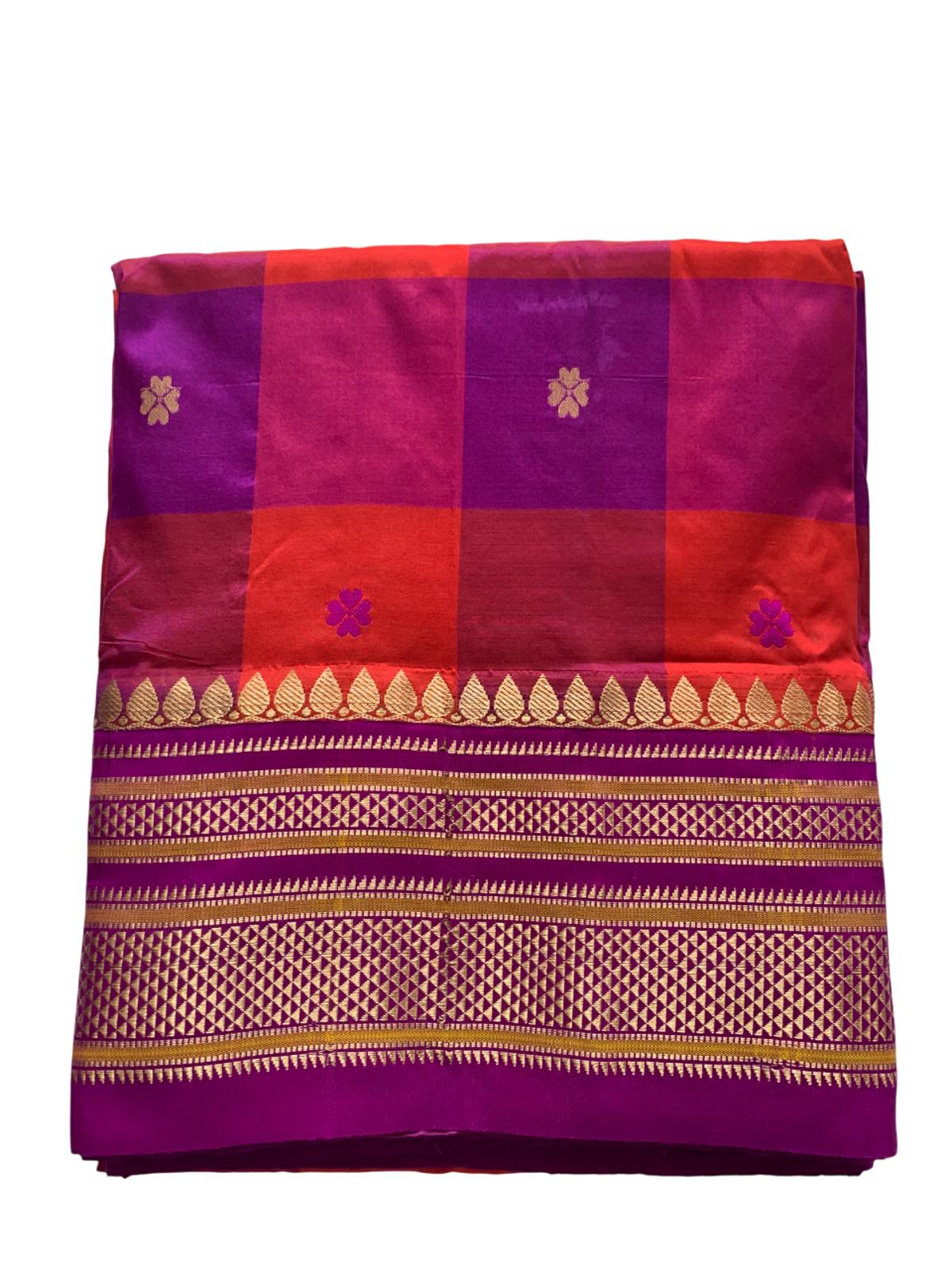 Wedding Saree Ilkal Silk Saree Traditional Sari for Women Festival Saree