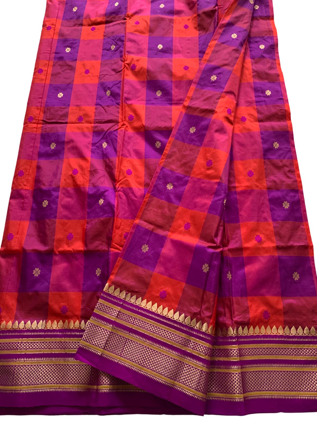 Wedding Saree Ilkal Silk Saree Traditional Sari for Women Festival Saree
