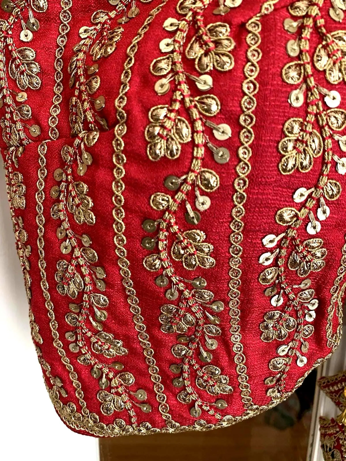 Bridal Wedding Party Pink Sequin Readymade Choli Blouse