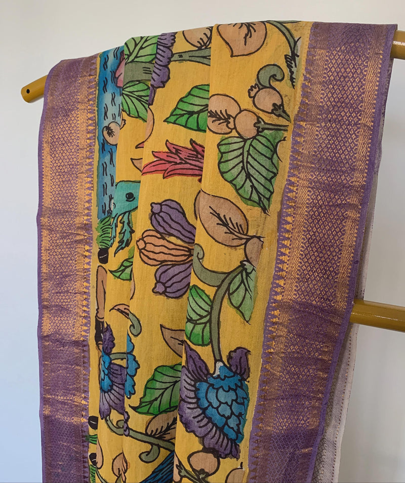 Pen Kalamkari Dupatta reviewed by Shivani