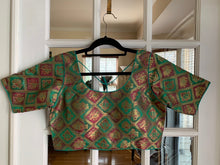 Load image into Gallery viewer, Patola Style Banarasi Brocade Blouse (Colors Available)