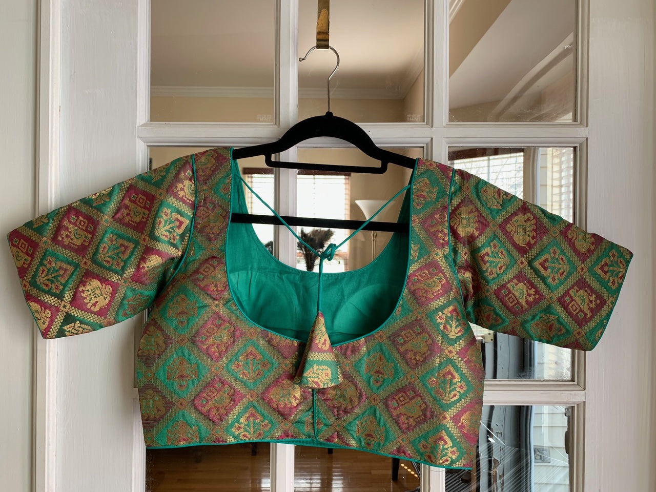 Patola Style Banarasi Brocade Blouse (Colors Available)