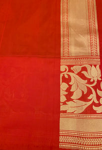 Multicolor Checkered Banarasi Silk Saree
