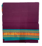 Deep Maroon Red Cotton Saree