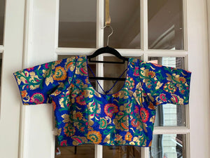 Floral Banarasi Blouse (Colors Available)