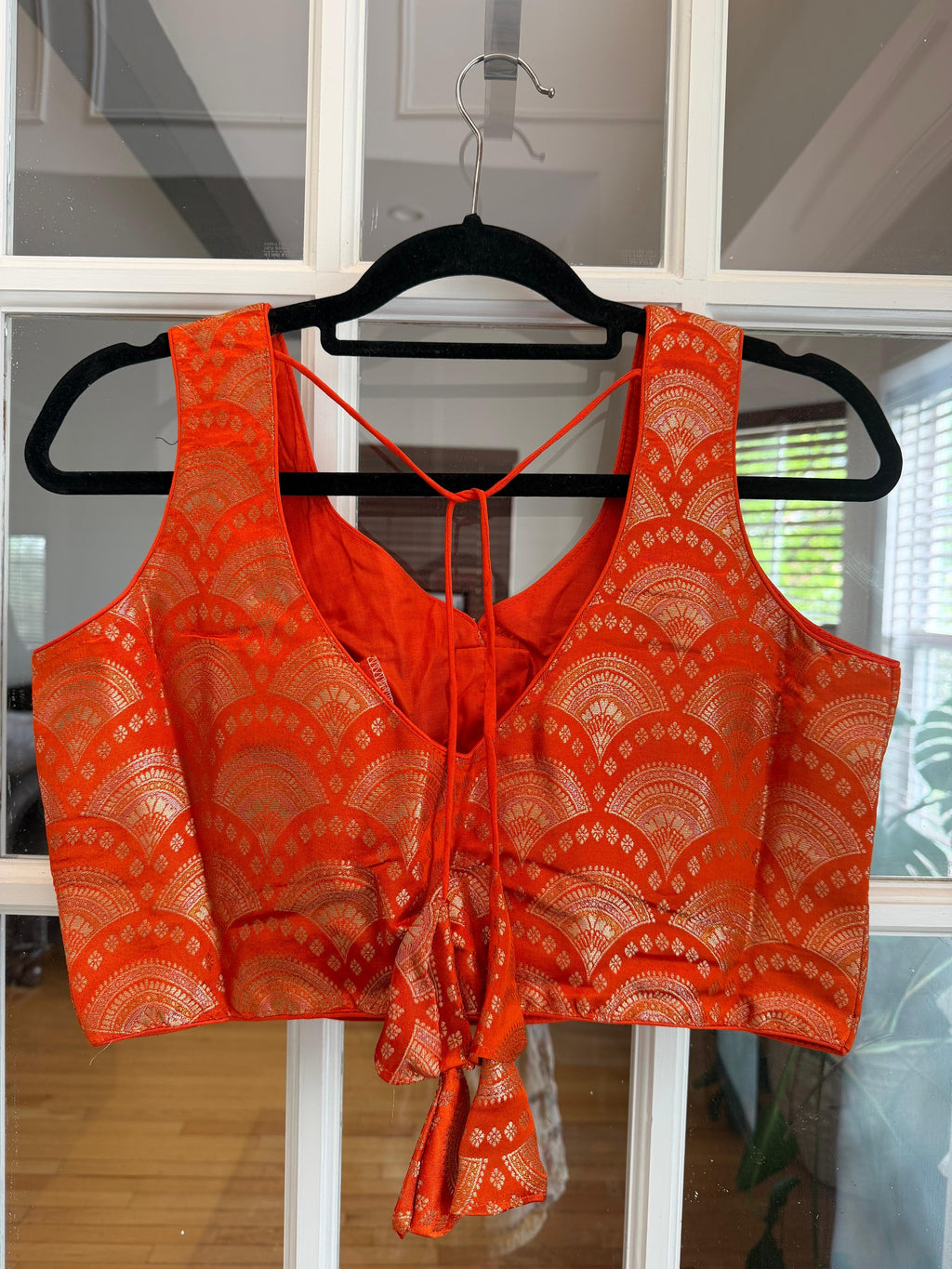 Fan Design Banarasi Blouse