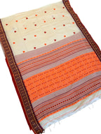 Festival Saree Cotton Khadi Sari Casual Wear Partywear Saree