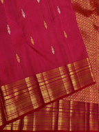 Bridal Kanchipuram Silk Saree Wedding Sari Traditional South Indian Saree with 2gm Zari