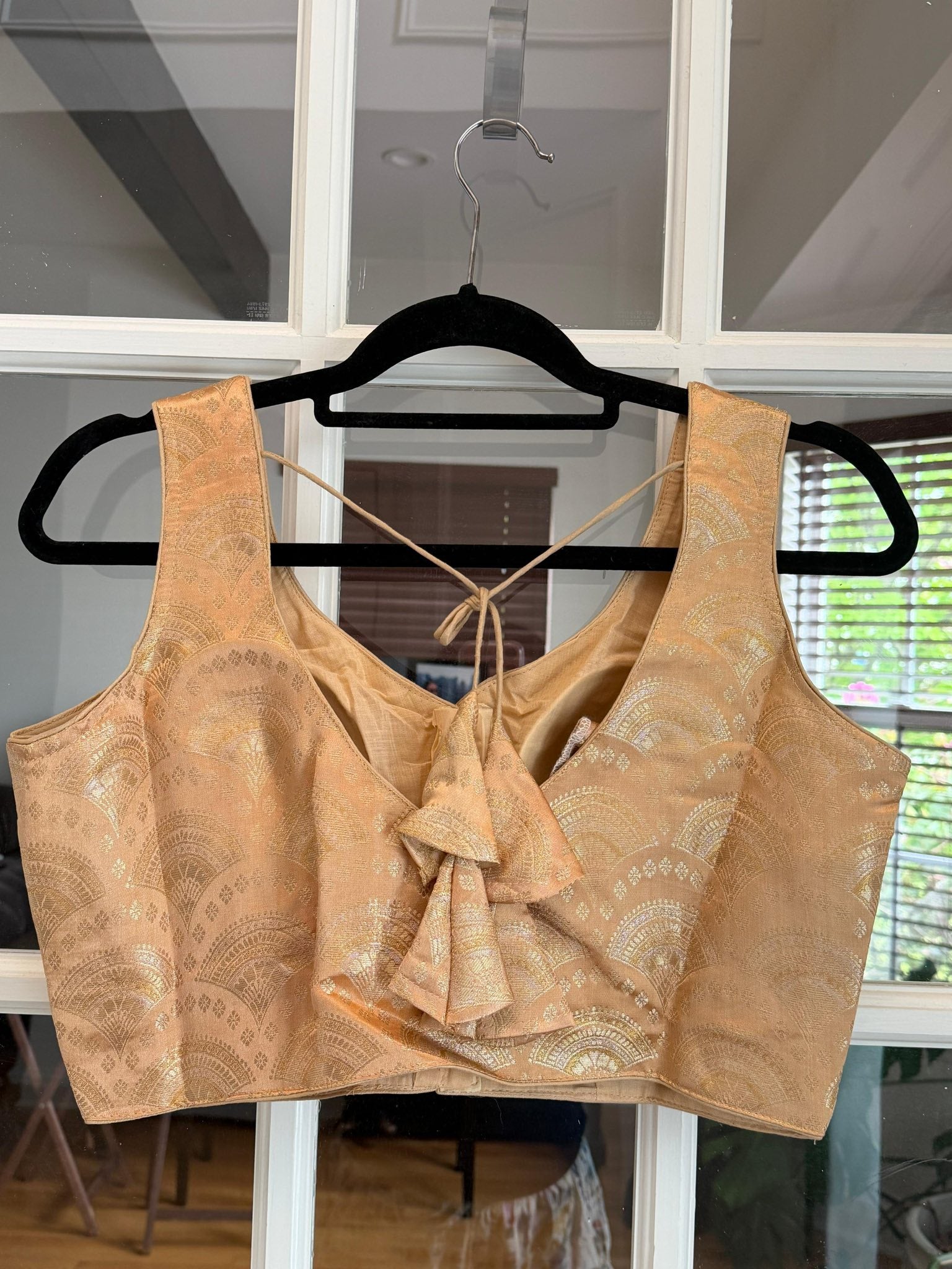 Fan Design Banarasi Blouse