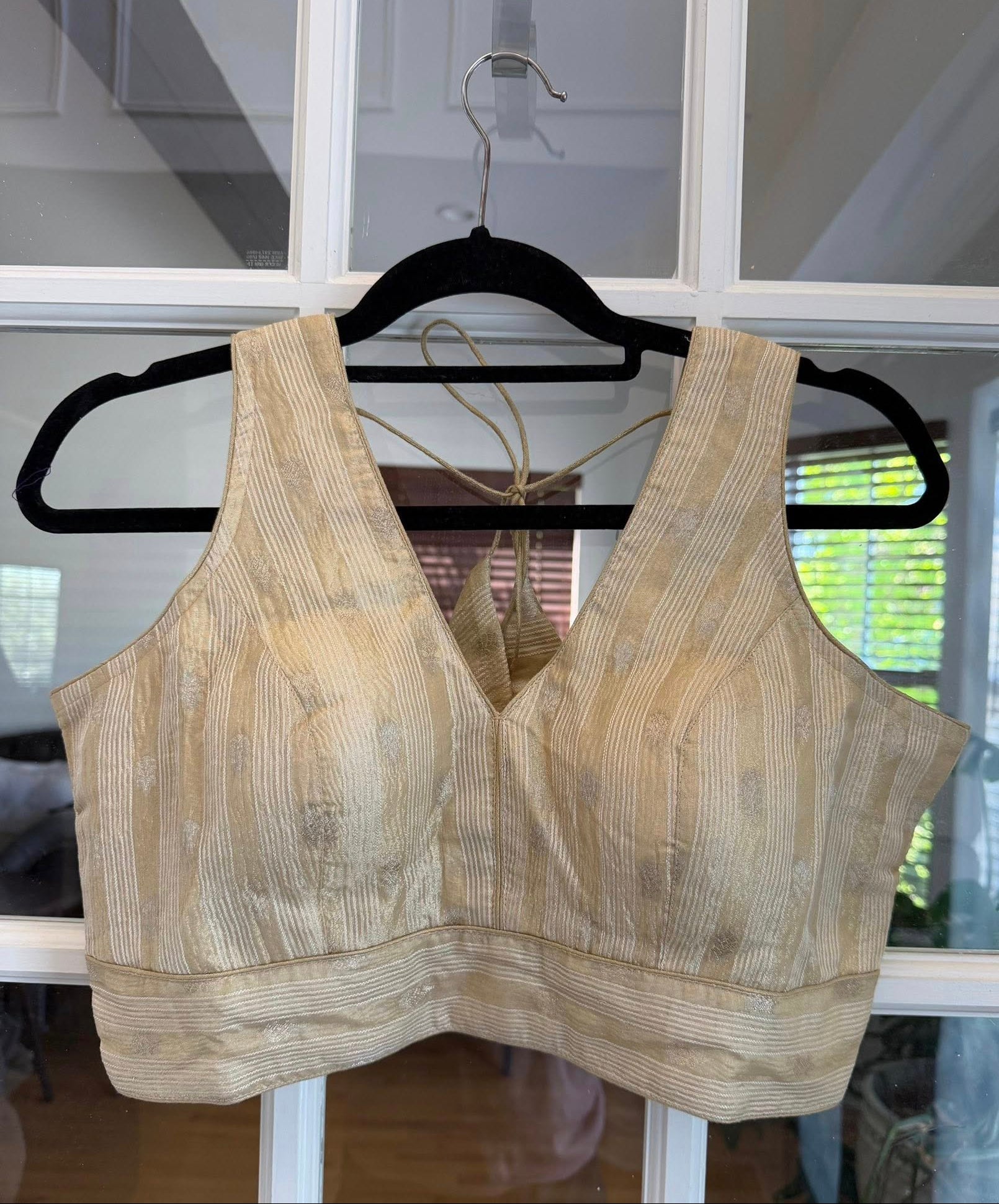 Striped Gold Blouse