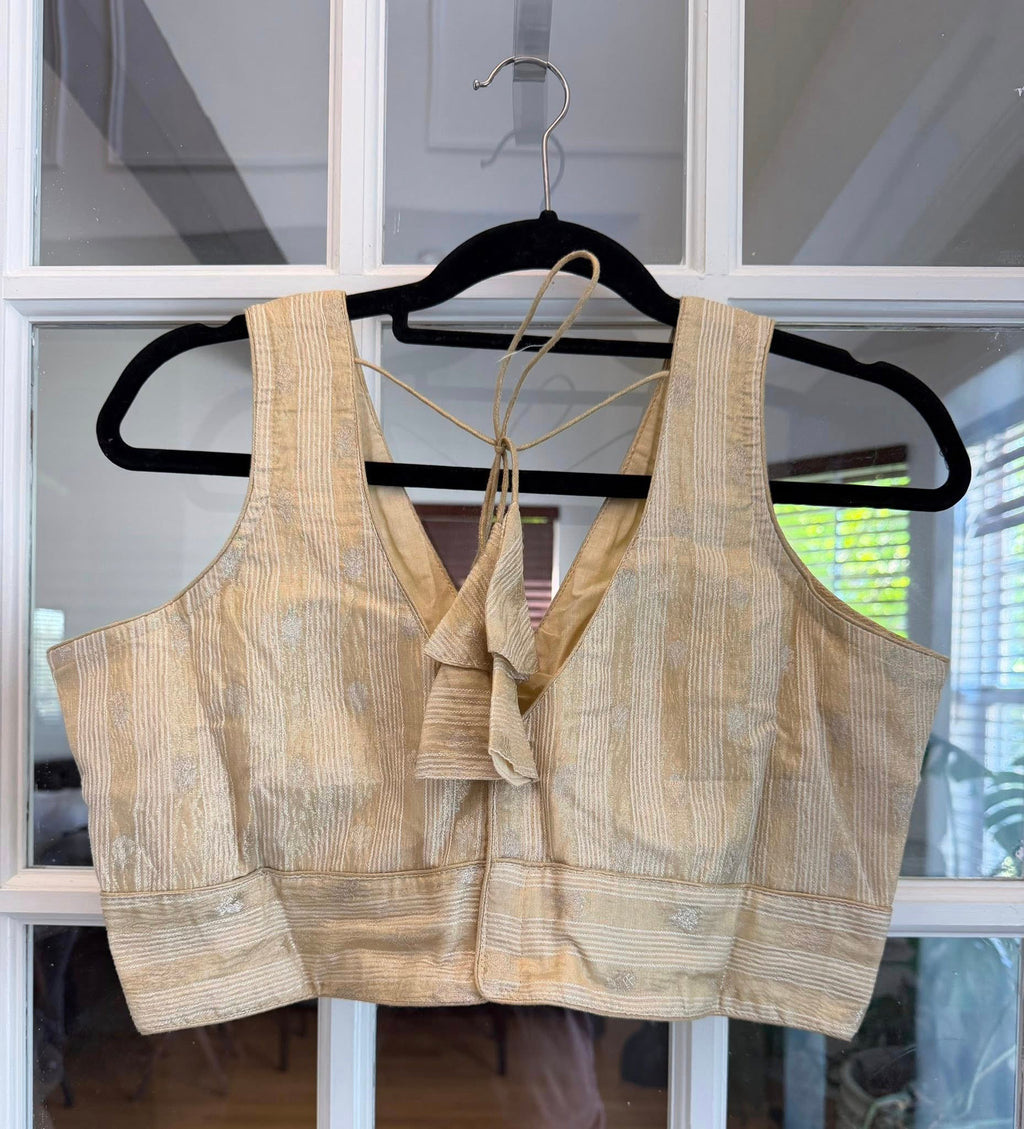 Striped Gold Blouse