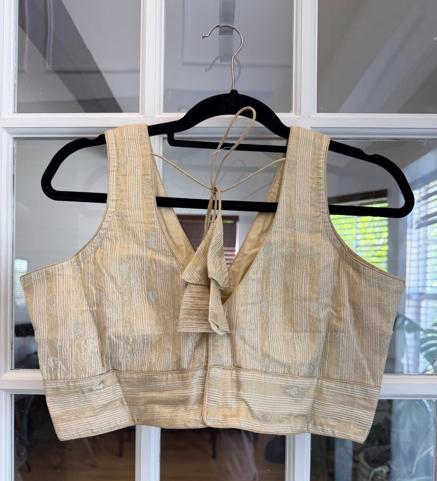 Striped Gold Blouse