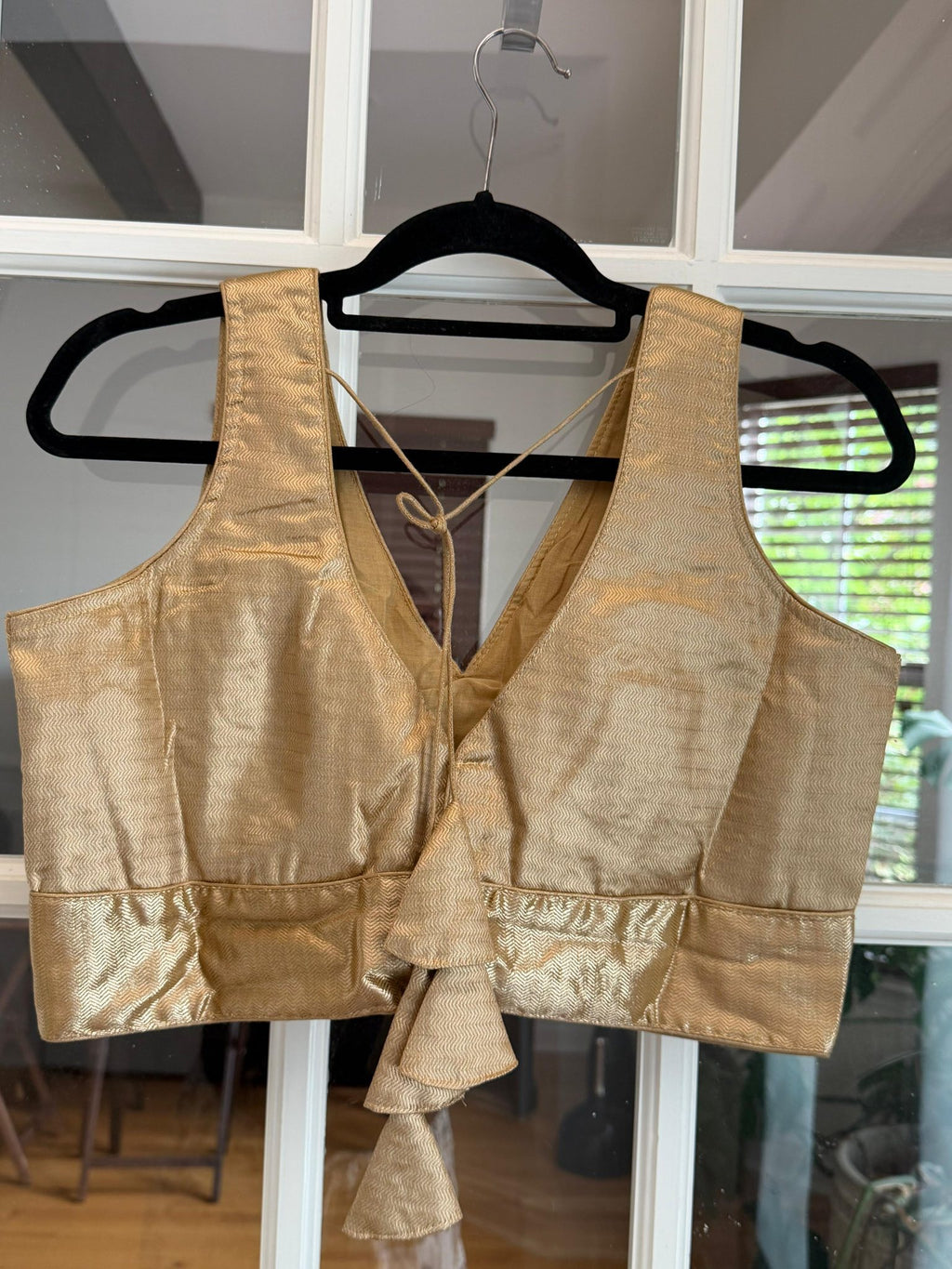 Gold Banarasi Blouse
