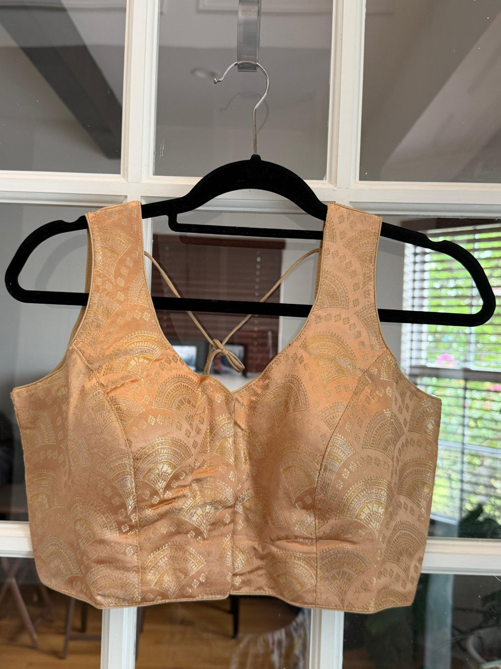 Fan Design Banarasi Blouse