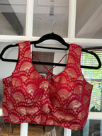 Fan Design Banarasi Blouse