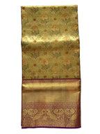 Bridal Wedding Brocade Kanchipuram Silk Saree