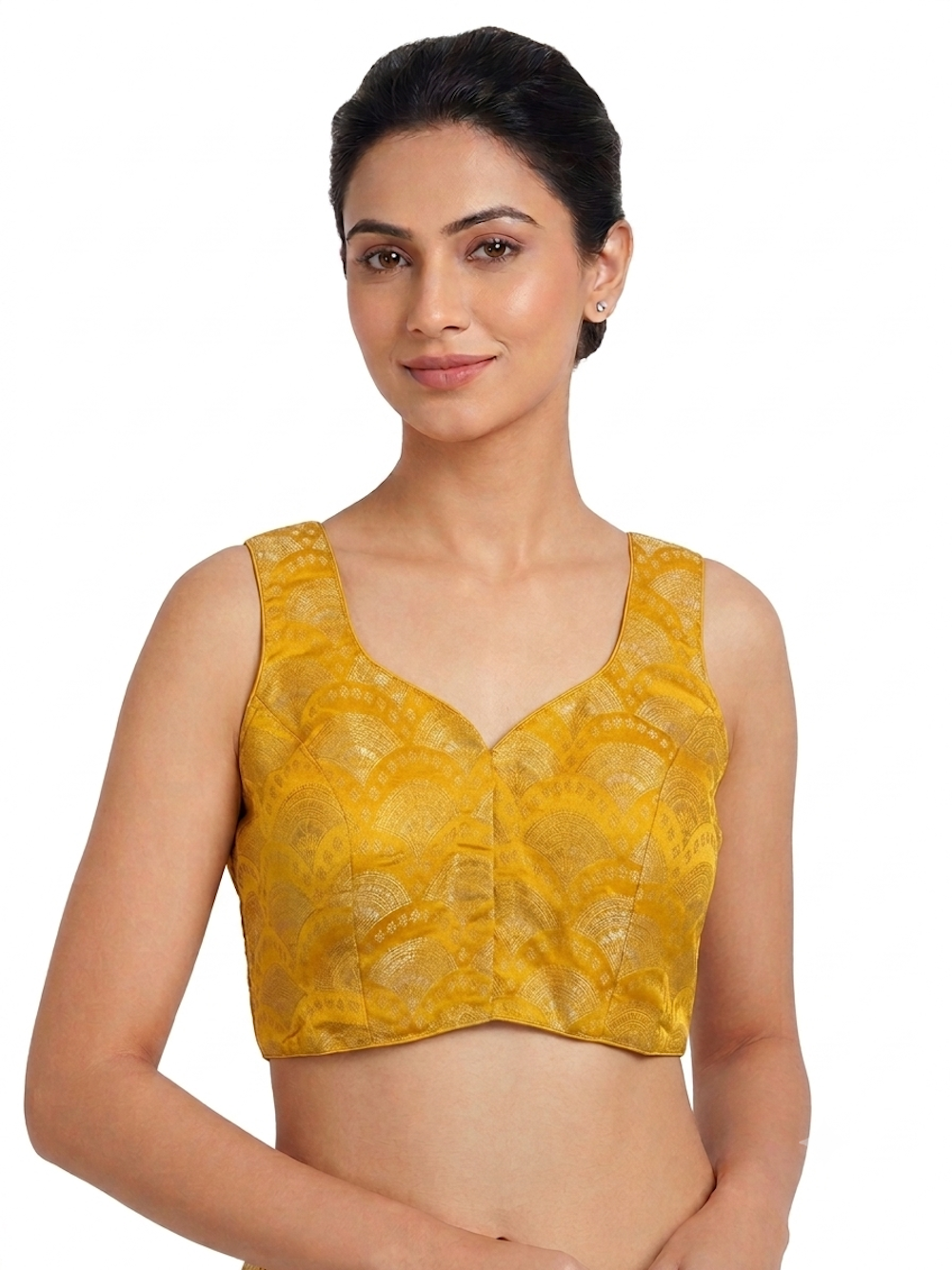 Fan Design Banarasi Blouse
