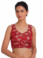 Fan Design Banarasi Blouse