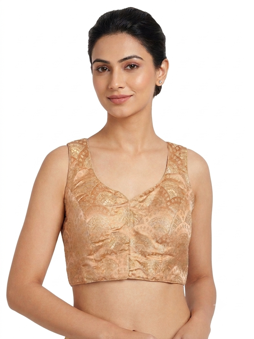 Fan Design Banarasi Blouse
