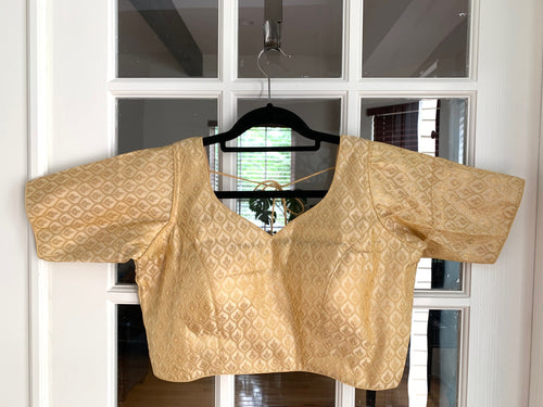Banarasi Gold Blouse