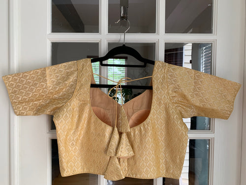 Banarasi Gold Blouse