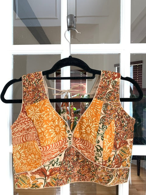Sabyasachi Style Ethnic Printed Blouse