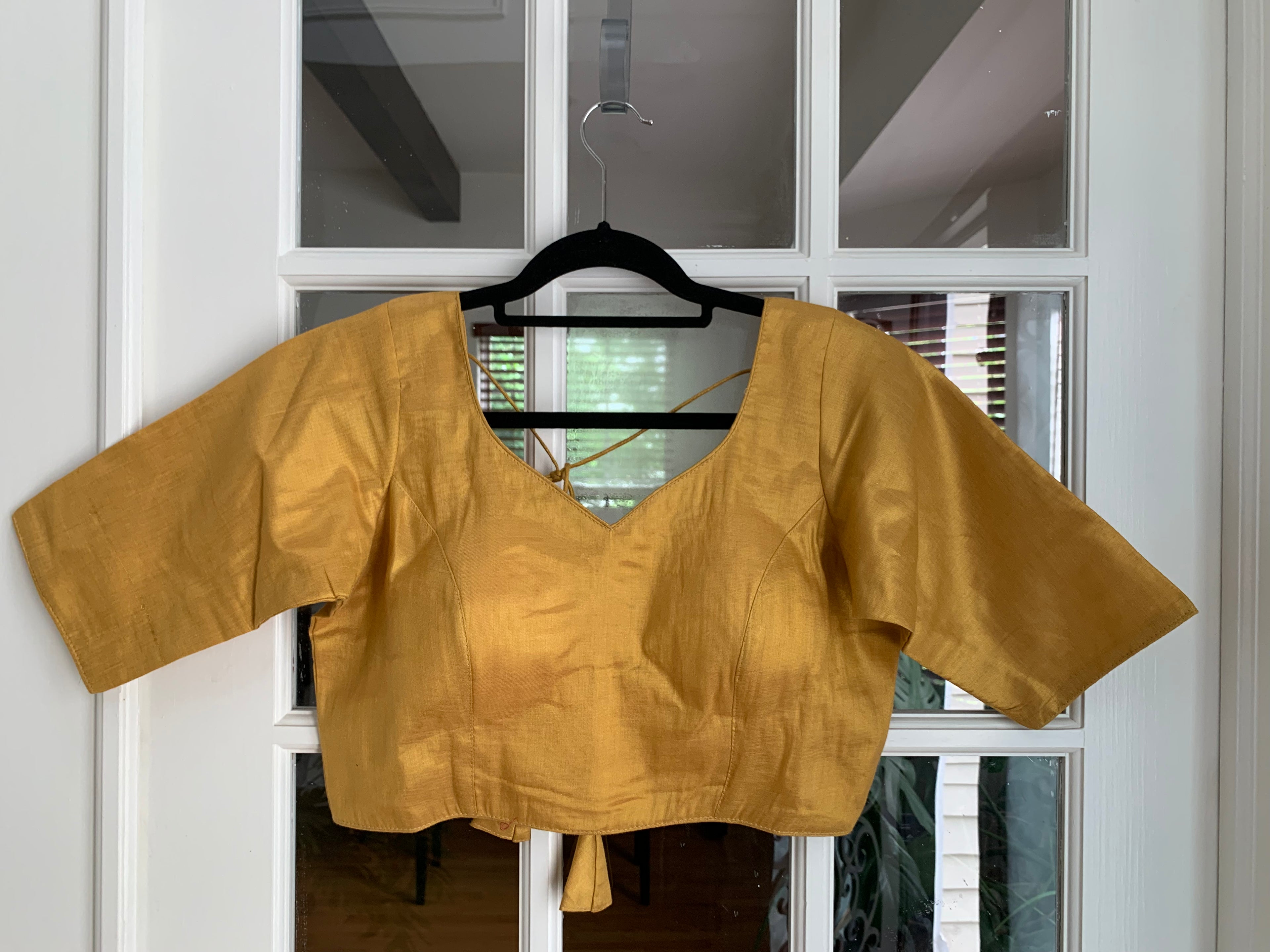 Solid Gold Blouse