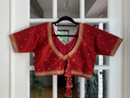 Grand Sequin Embroidered Choli Blouse