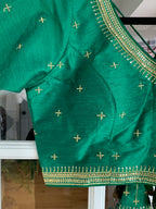 Grand Sequin Embroidered Choli Blouse