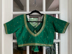 Grand Sequin Embroidered Choli Blouse