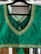 Grand Sequin Embroidered Choli Blouse
