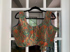 Gray Kashmiri Design Blouse